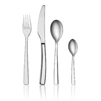 TABLEKRAFT AMALFI STAINLESS STEEL 24PC CUTLERY SET