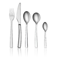 TABLEKRAFT AMALFI STAINLESS STEEL 40PC CUTLERY SET