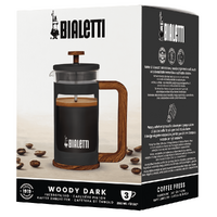 BIALETTI WOODY COFFEE PRESS 350ml - BLACK