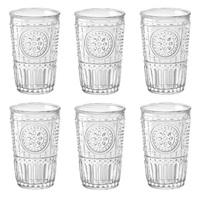 BORMIOLI ROCCO ROMANTIC WATER TUMBLER 340ml - SET OF 6