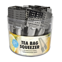 APPETITO STAINLESS STEEL TEA BAG SQUEEZER - SET 2