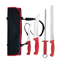 TRAMONTINA LOW & SLOW 5PC KNIFE SET WITH POUCH