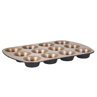 STANLEY ROGERS CERAMABAKE NON-STICK CERAMIC 12 CUP MUFFIN PAN