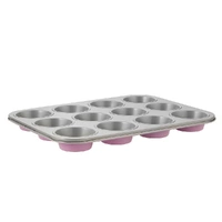 WILTSHIRE TWO-TONE 12 CUP MUFFIN PAN