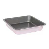 WILTSHIRE TWO TONE NON-STICK SQUARE CAKE PAN 20CM