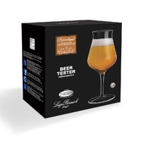 LUIGI BORMIOLI BIRRATEQUE BEER TESTER GLASSES 420ml 2 PIECE SET