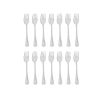 TABLEKRAFT ELITE STAINLESS STEEL FRUIT FORKS - SET 12