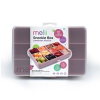 MELII SNACKLE BOX XL FOOD STORAGE BOX PINK