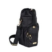 SACHI CROSSBODY INSULATED BOTTLE BAG - BLACK