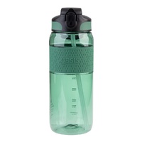 OASIS TRITAN SPORTS BOTTLE WITH SIPPER AND STRAW 800ml - FOREST GREEN