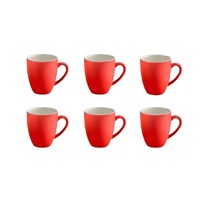 BEVANDE COFFEE MUG 400ml SET 6 - ROSSO RED