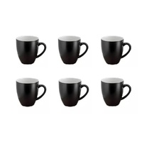 BEVANDE COFFEE MUG 400ml SET 6 - RAVEN BLACK