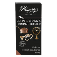 HAGERTY COPPER BRASS & BRONZE DUSTING CLOTH 55 x 36cm