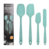 BRUNSWICK BAKERS SET 4 SPATULAS - CYAN