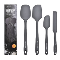 BRUNSWICK BAKERS SET 4 SPATULAS - GREY